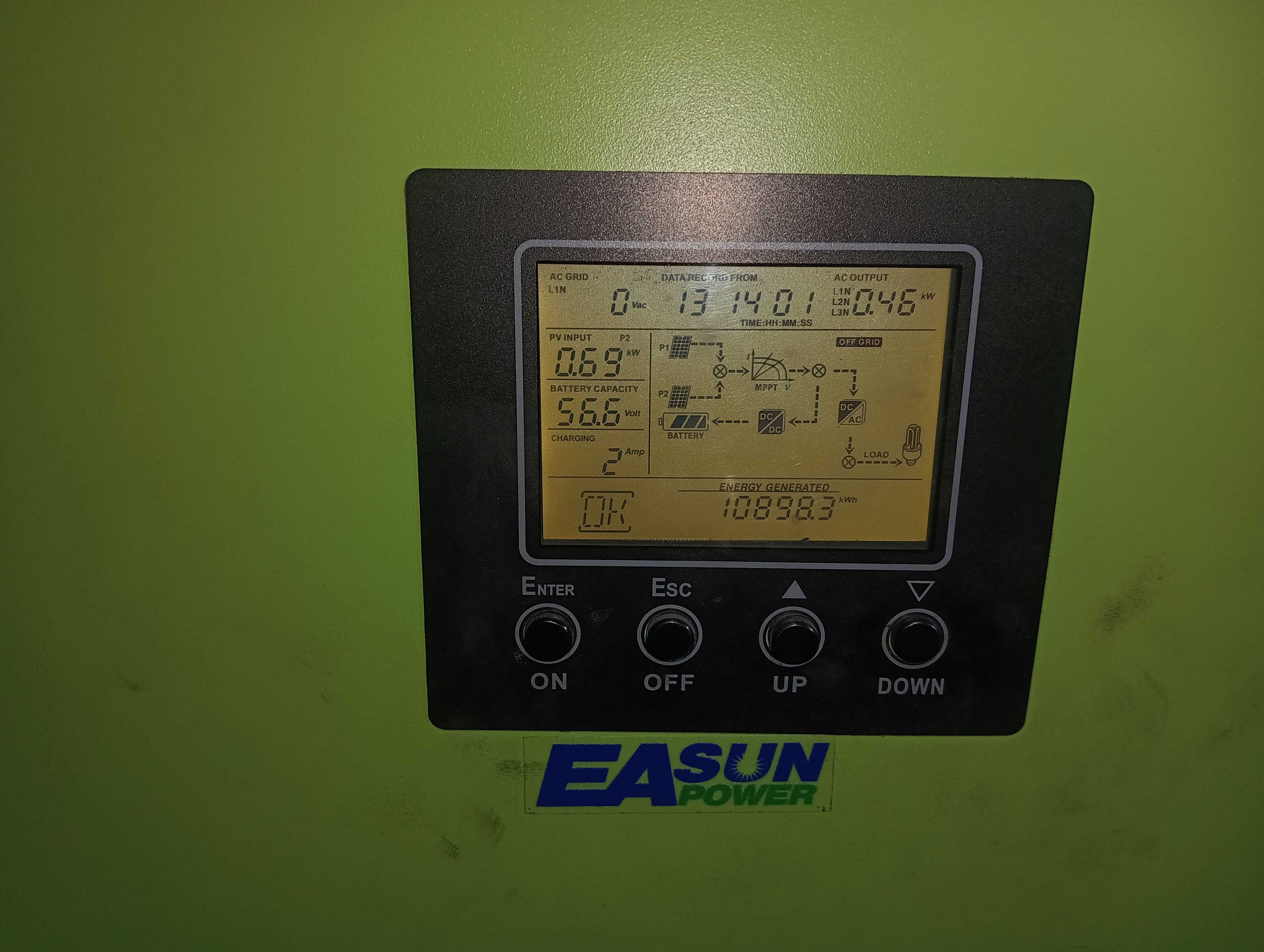 Easun 10kw 3fazy OFF-Grid