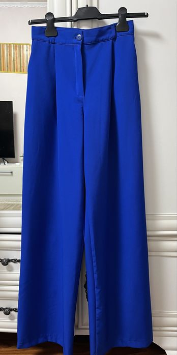 Сині брюки палацо