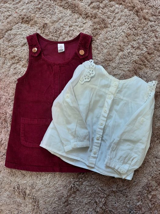 Сарафан та біла рубашка 86/92