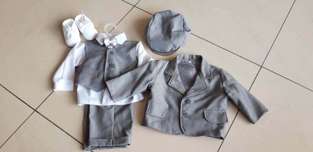 Garnitur komplet do chrztu rozm.74