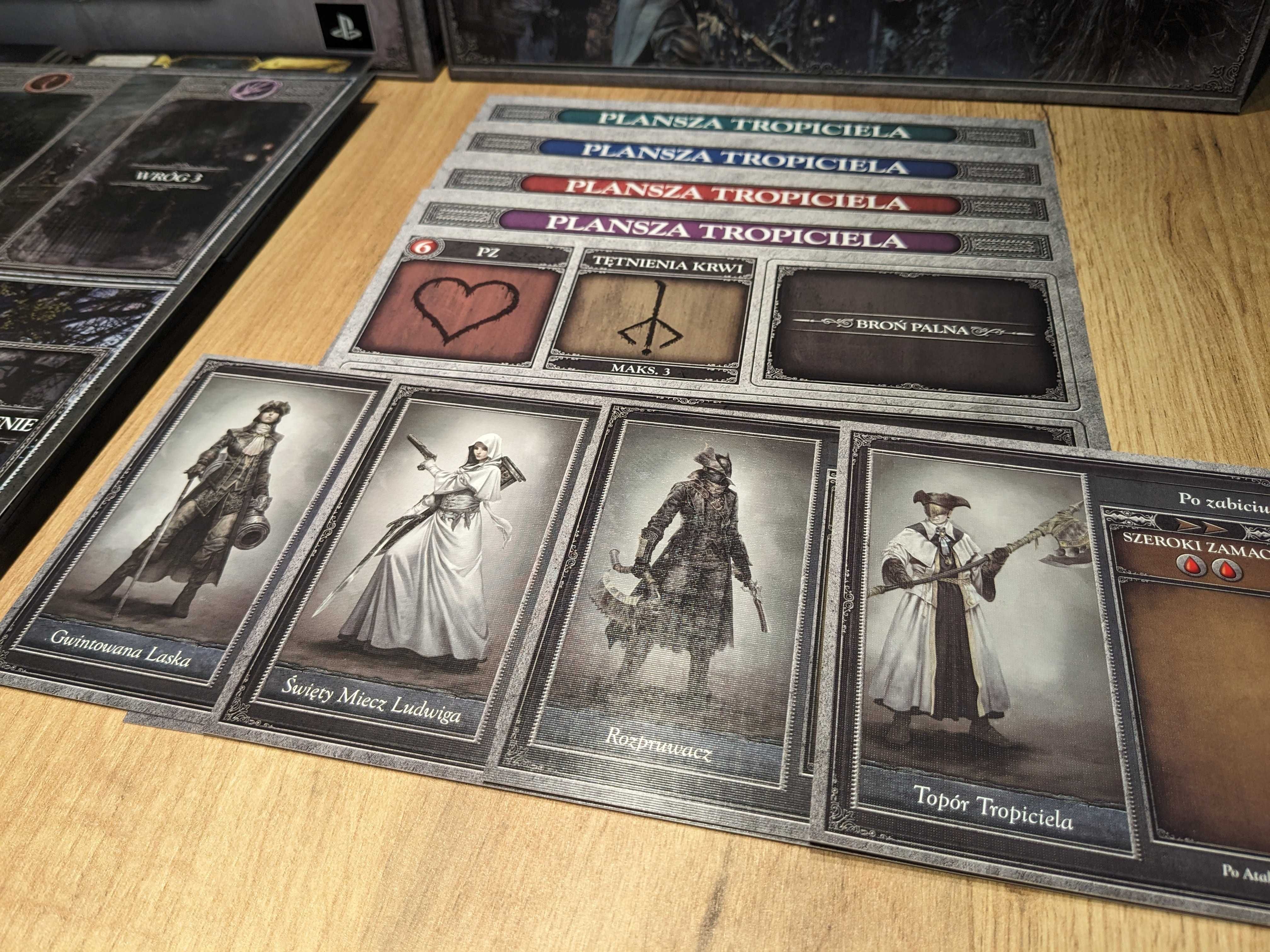 Bloodborne gra planszowa + Forsaken Cainhurst Castle Extra