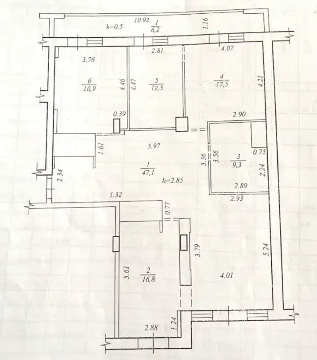 Продам 4х кімнатну квартиру ЖК Чекмарьова/Бригадна Парк Шевченко