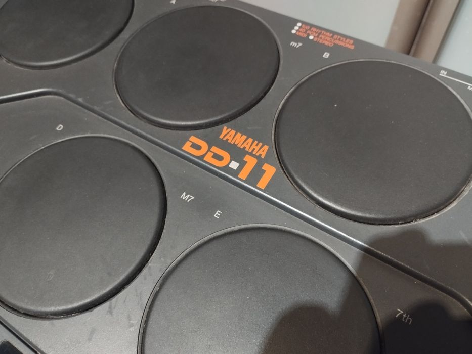 Perkusja elektroniczna YAMAHA DD-11 retro zestaw bębny drum