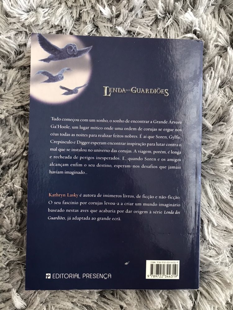 Livro a “Lenda dos Guardiões” NOVO