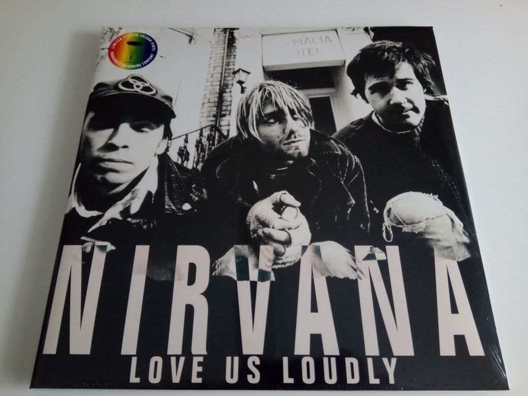 Disco Vinil 2xLP Nirvana ‎– Love Us Loudly Novo Selado