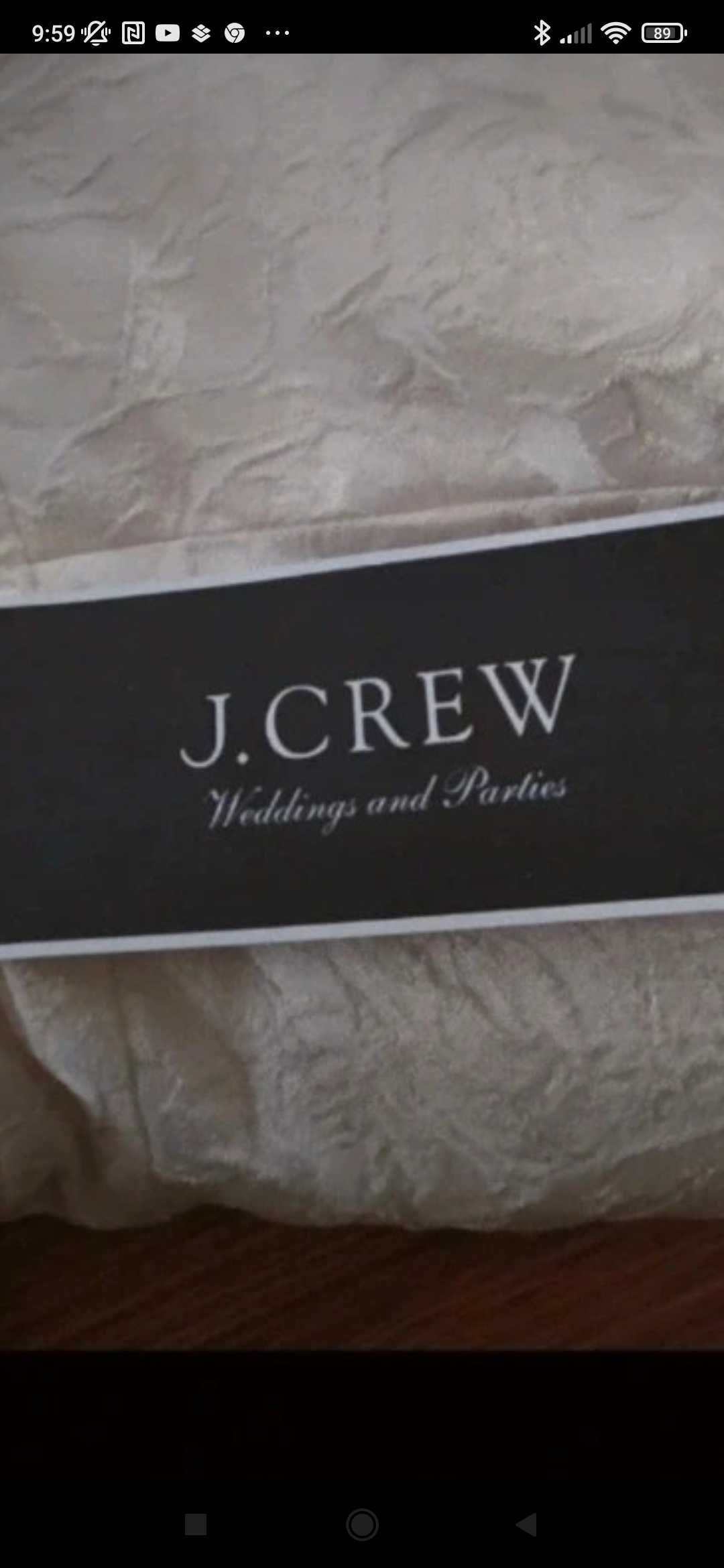Nowa suknia ślubna J.Crew rozmiar S