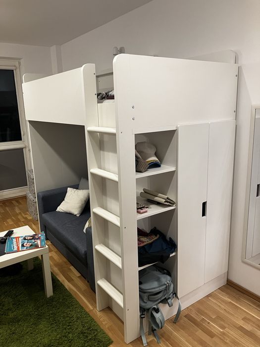 Łóżko pietrowe Ikea SMASTAD