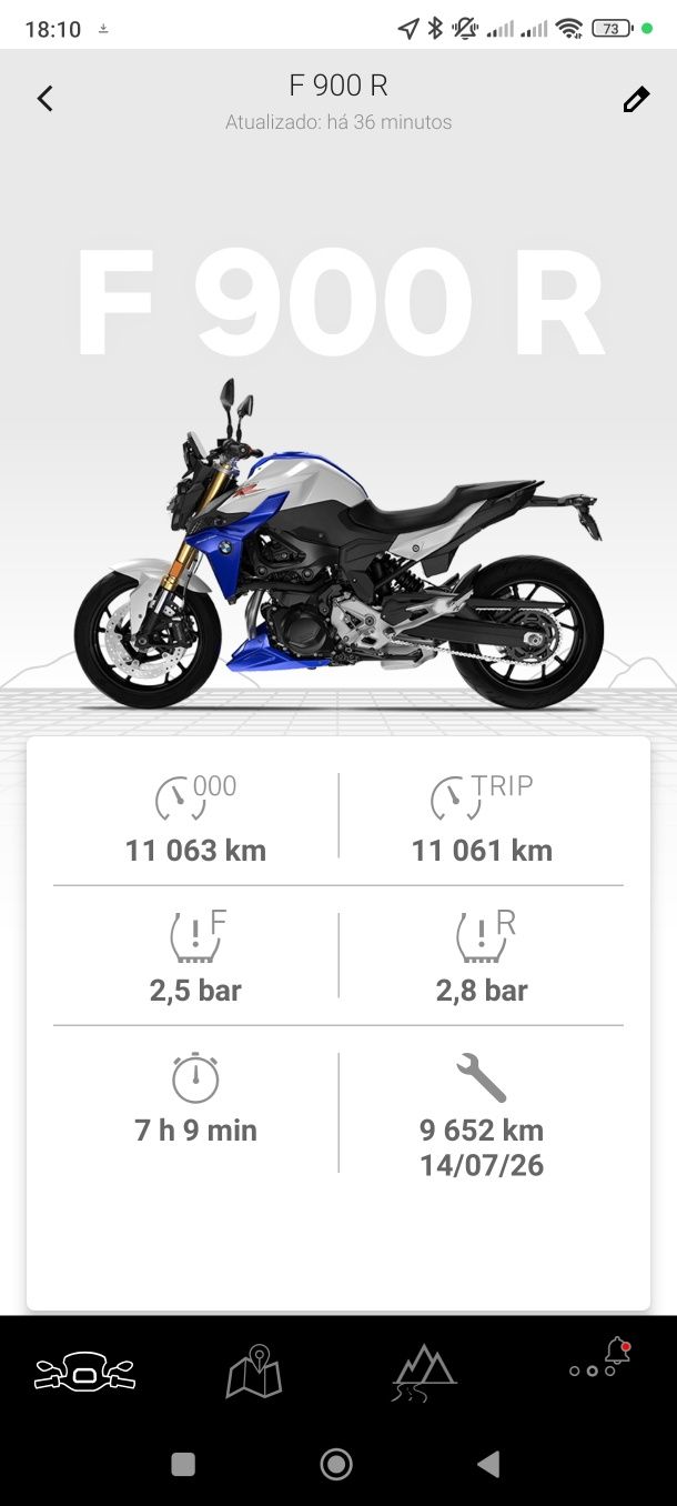 BMW F900r com garantia