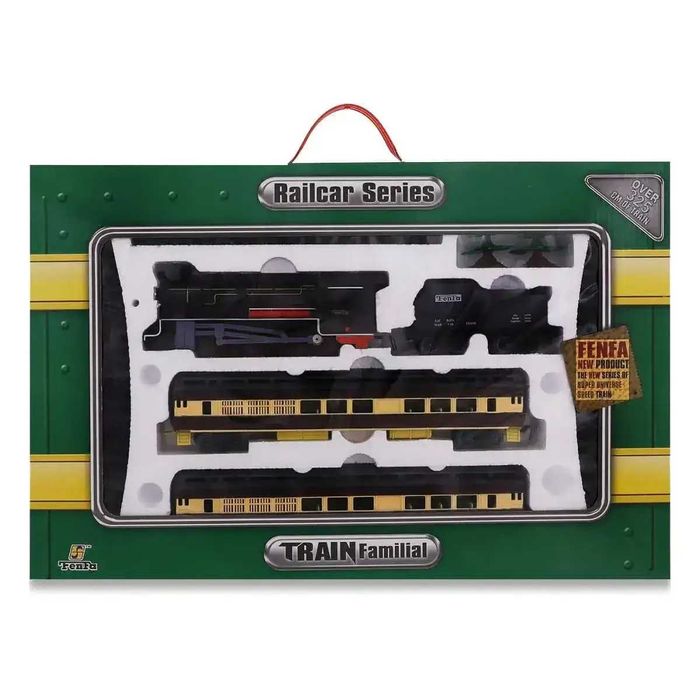 Ігровий набір "Fenfa" Железная дорога/Залізна дорога/Залізниця/Паровоз