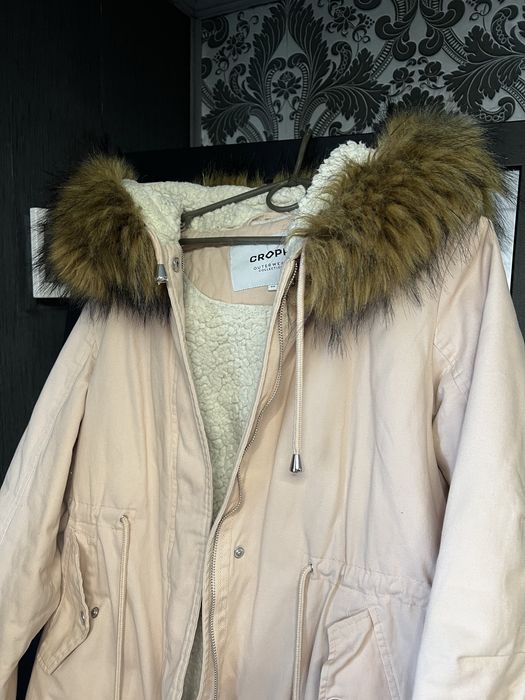 Куртка парка женская Cropp розовая