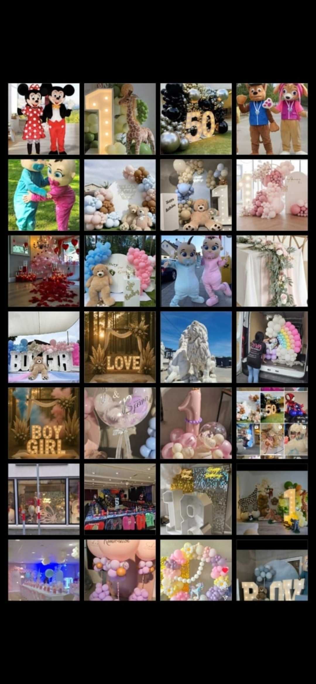 Decoracao e aluguer artigos festas aniversario