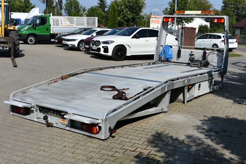 NAJAZD Pomocy Drogowej TIJHOF Aluminiowy IVECO Wyciągarka Najazdy