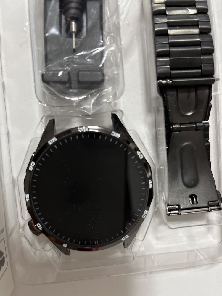 Smartwatch pulseira metalica