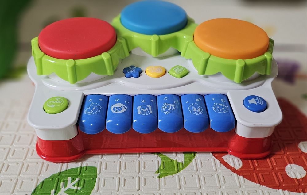 Розвиваюча музична іграшка Піаніно Барабан