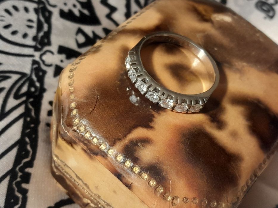 R.13 Obrączka Iskrzące Brylanty 0.55ct Złoto 585 WYCENA