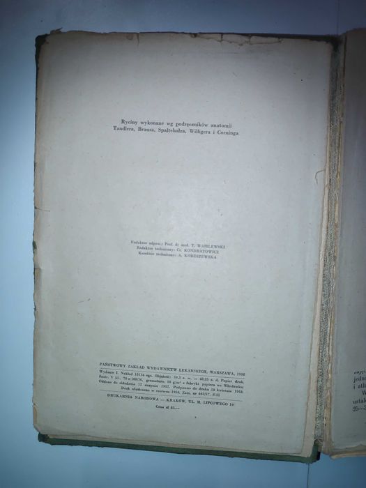 Zarys anatomii człowieka - Adam Krechowiecki