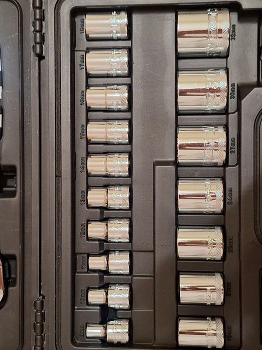 Zestaw kluczy nasadowych DeWald