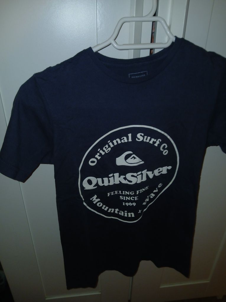 Tishert quick silver azul escuro