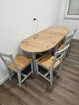 Mesa Cozinha + 4 cadeiras