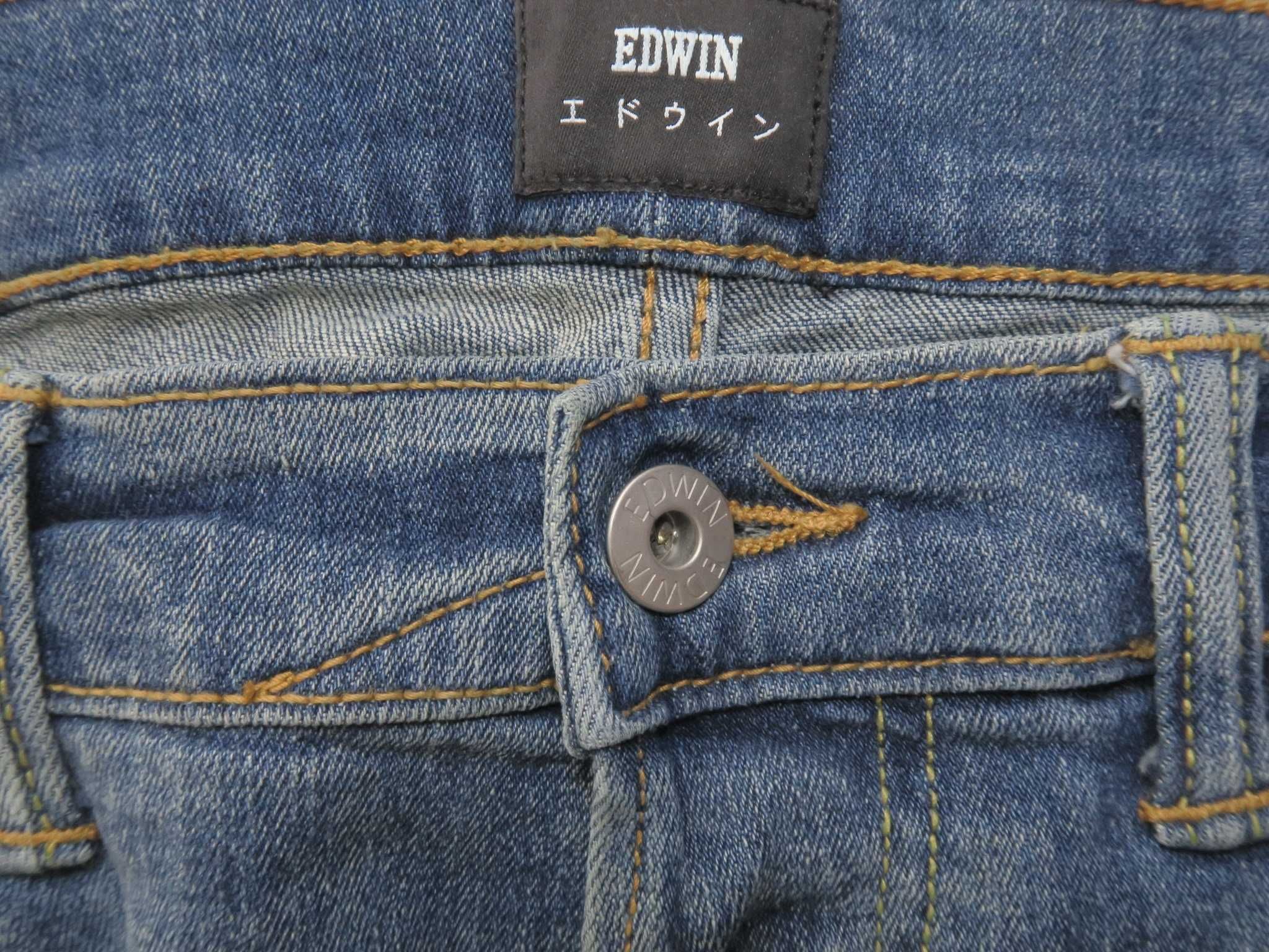 Edwin japan denim spodnie jeansowe 34x30