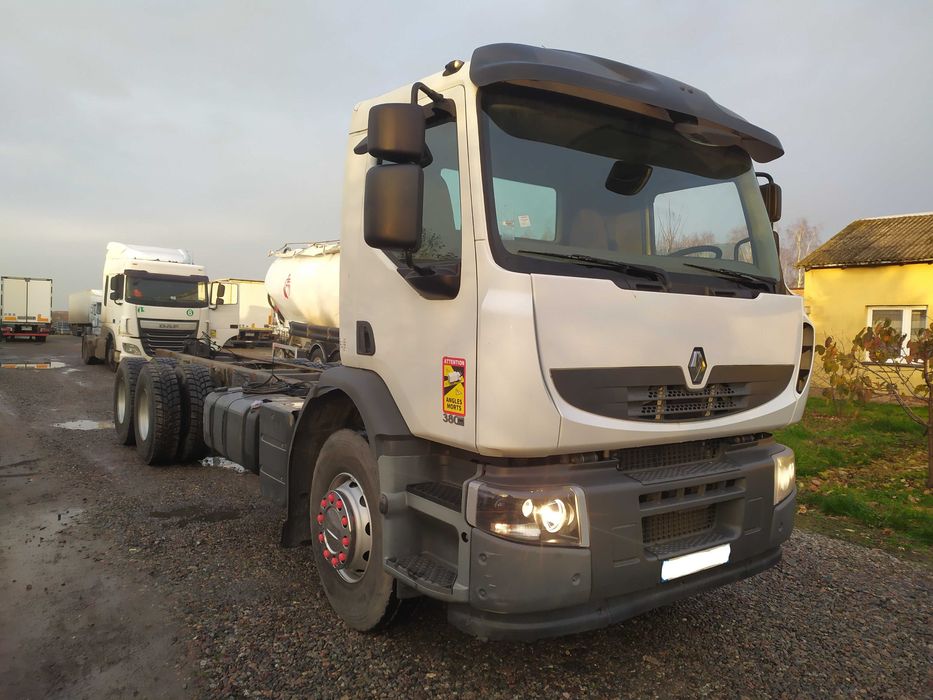 Renault Premium Lander 380.26 6x4 Podwozie Rama do Zabudowy Klima