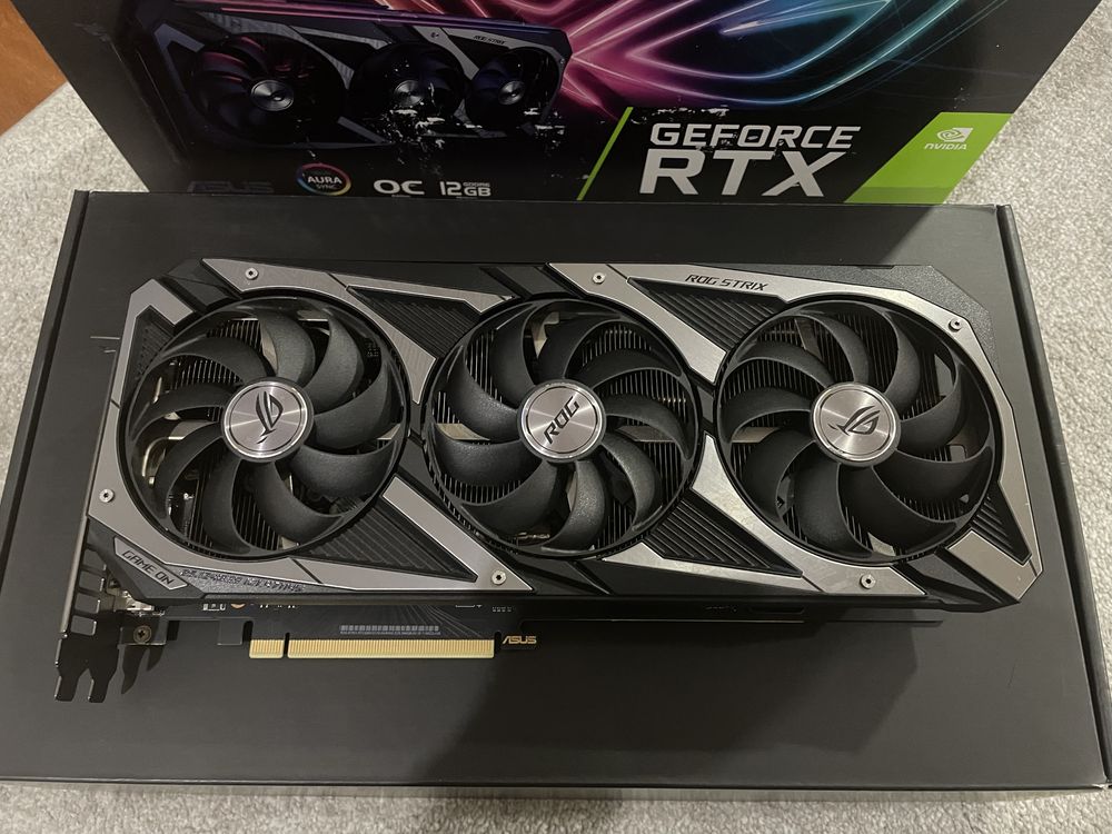 ASUS GeForce RTX 3060 RoG Strix OC Edition 12Gb Gddr6