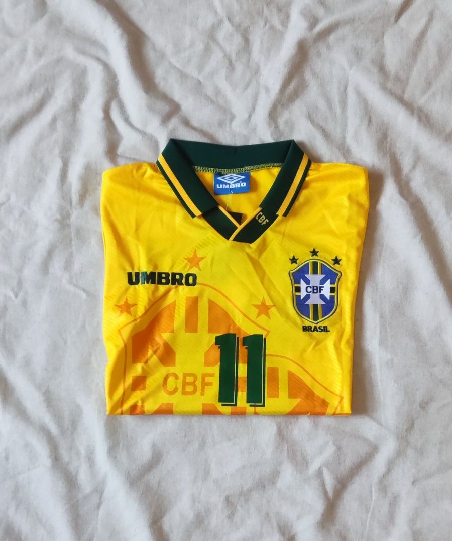 Camisola Brasil Romário Mundial 1994