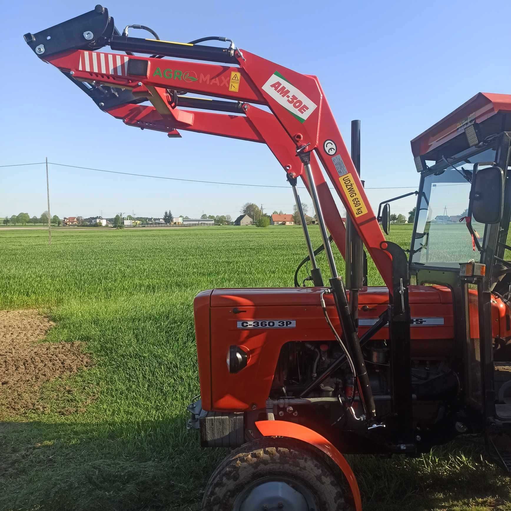 Ładowacz czołowy TUR euroramka Agro MAX Wol Met 2b C-330 C-360 MF T25