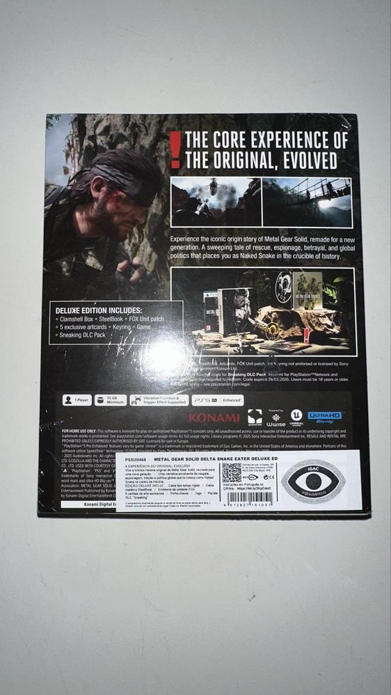 Metal gear solid snake eater delta deluxe edition ps5