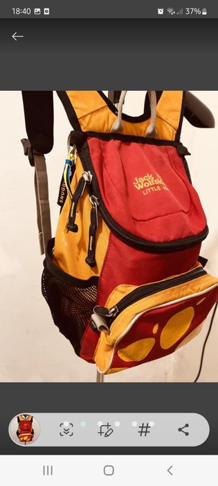 Рюкзак,портфель Jack Wolfskin Little Joe