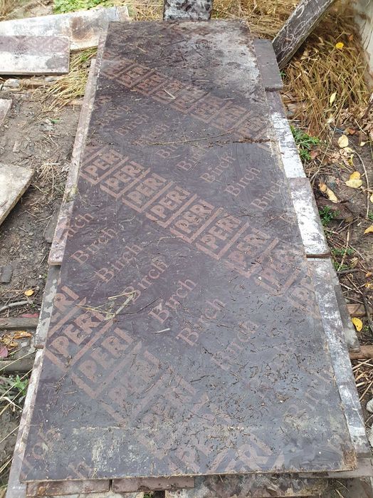 Фанера для опалубки ламінована вологостійка товщиною 21мм Peri береза