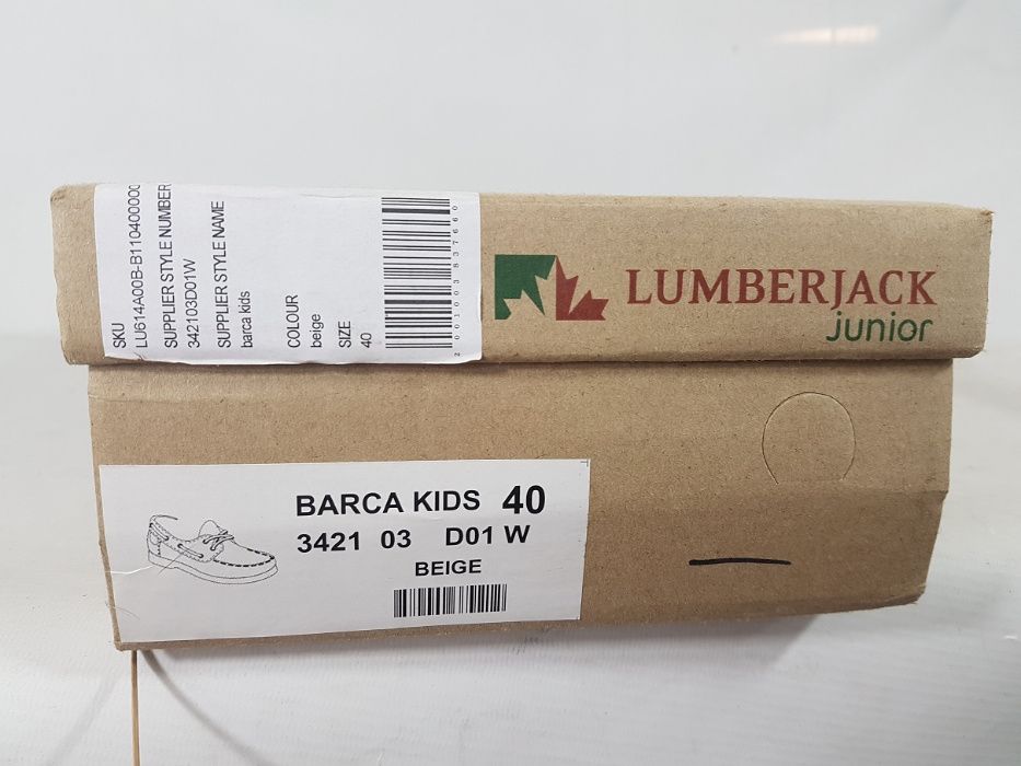 LUMBERJACK półbuty skóra naturalna 100 % MĘSKIE R 40