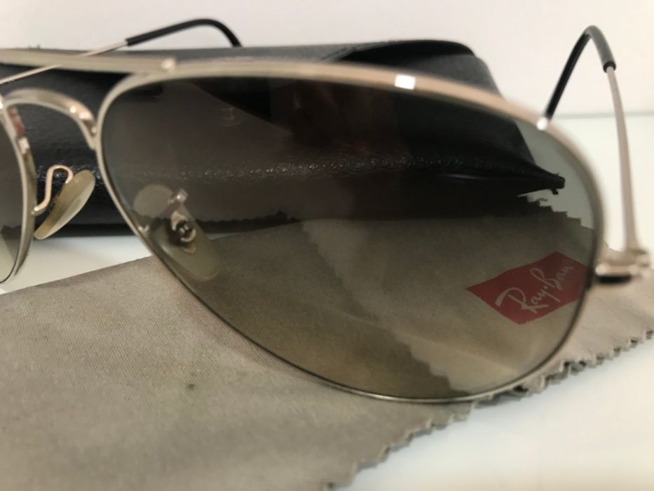 óculos de sol aviador Ray ban