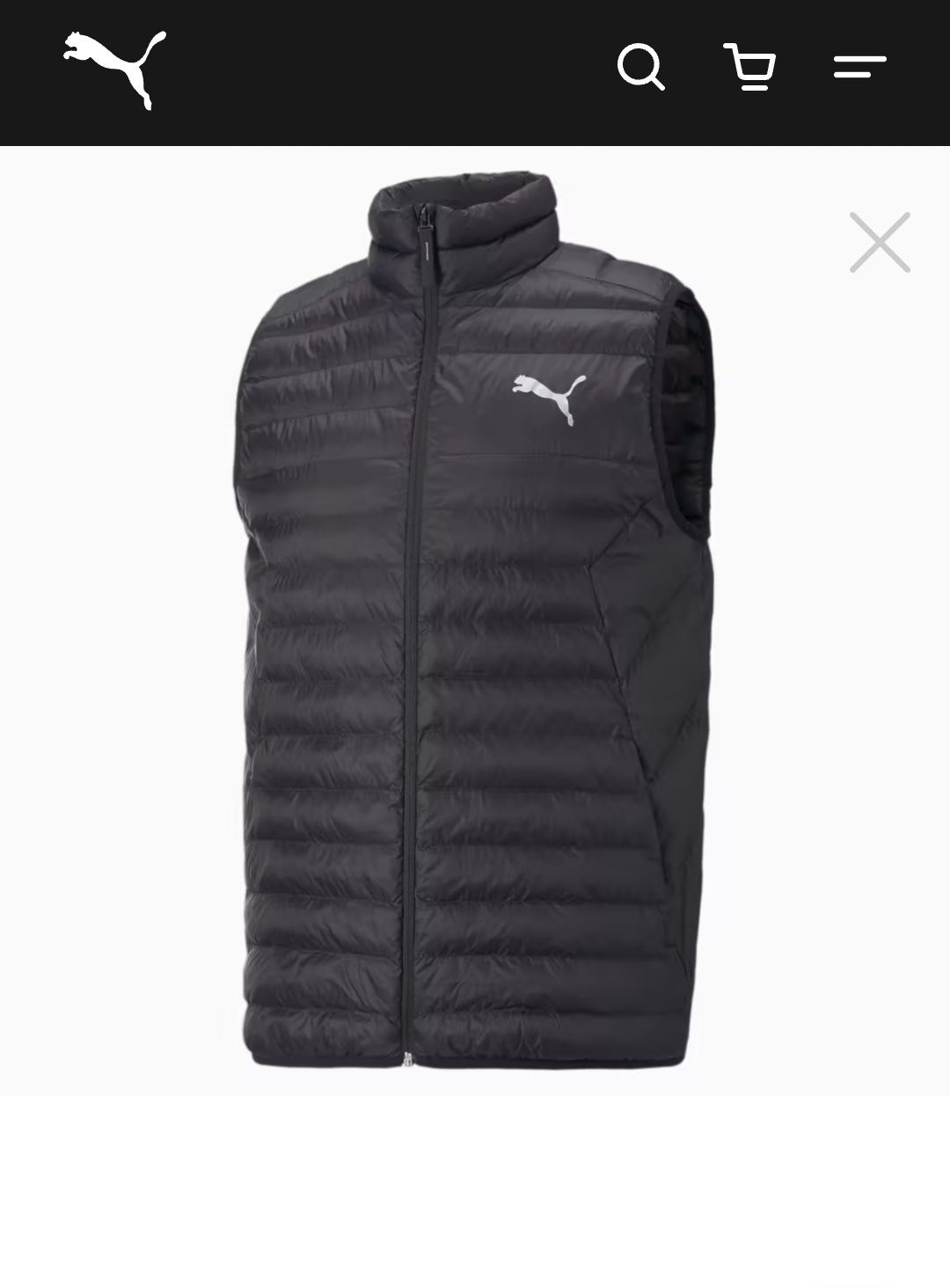 Фирменная жилетка puma