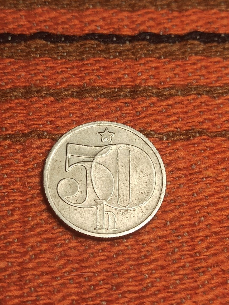 Moneta 50H Czechosłowacja 1979 r.