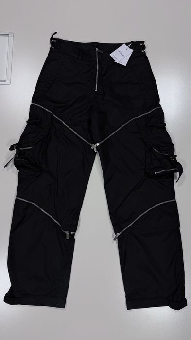 Off-White Zip Nylon Cargo Pants - Nowe
