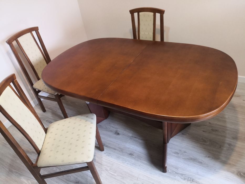 Stół z 6 krzesłami OKAZJA BDB stan