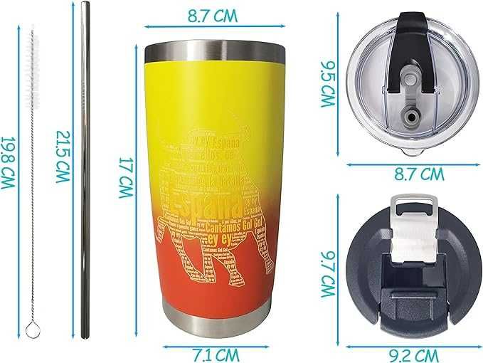 Kubek termiczny ze stali nierdzewnej VSREI  590 ml