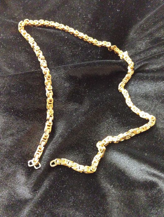 Złoty łańcuszek,splot królewski