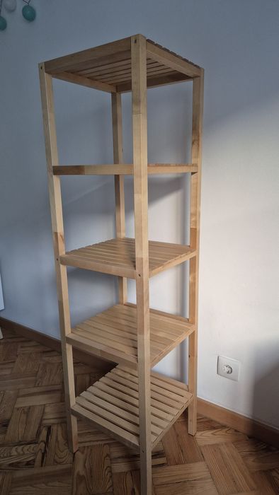 Estante em bamboo Ikea muskan