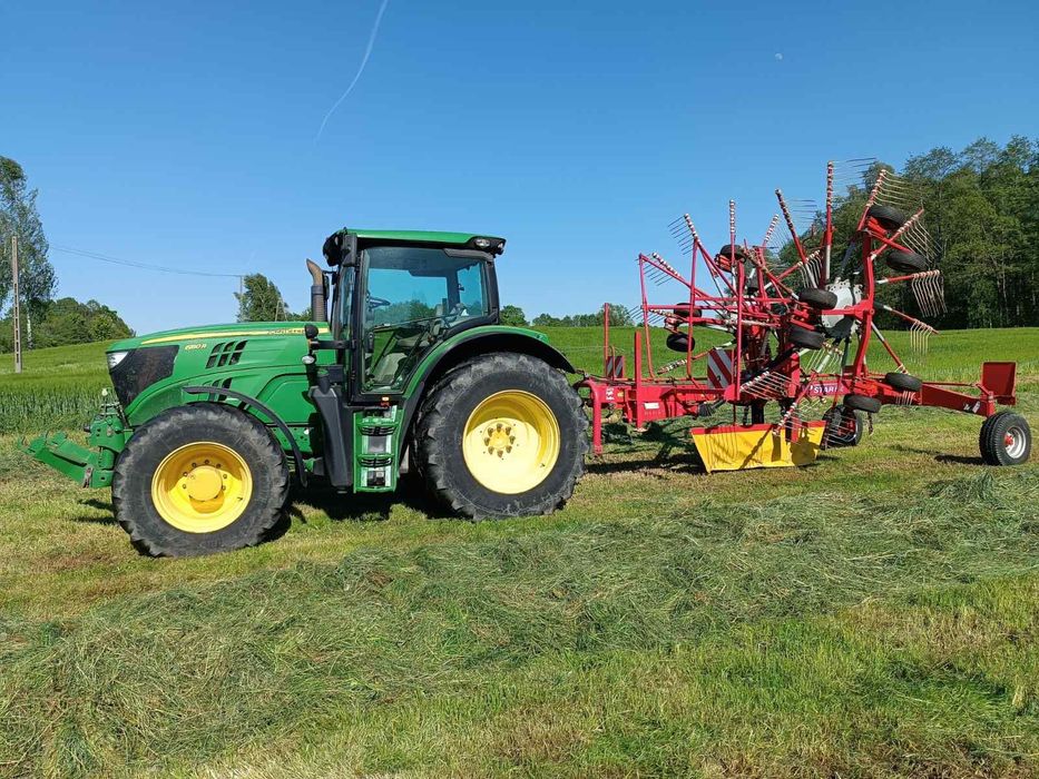 Ciagnik john deere 6150r tuz wom stan bdb