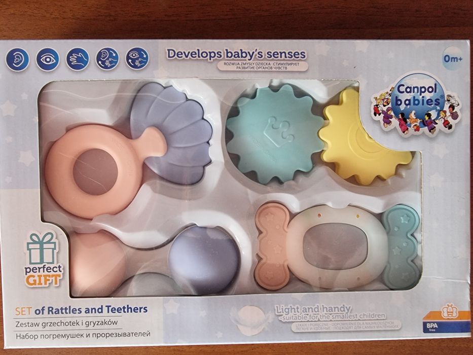 Набір прорізувачів Canpol Babies Pastel