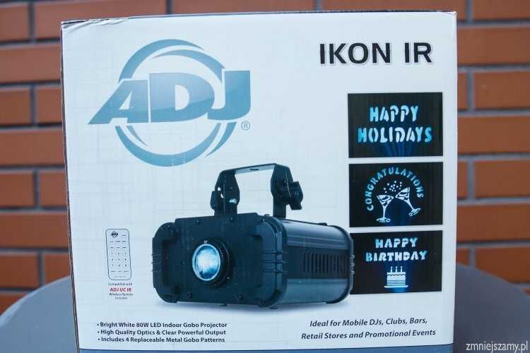 ADJ Ikon IR projektor gobo 80W LED