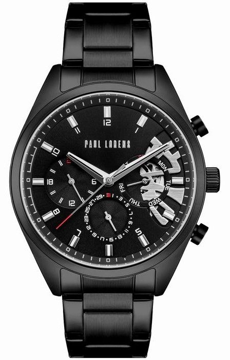 zegarek męski paul lorens pl20003b-1a5 + box
