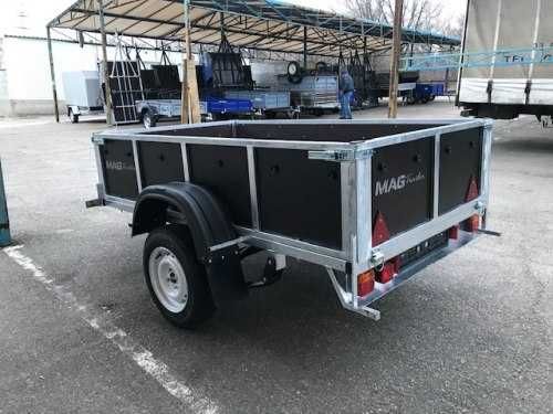 Легковий оцинкований причіп