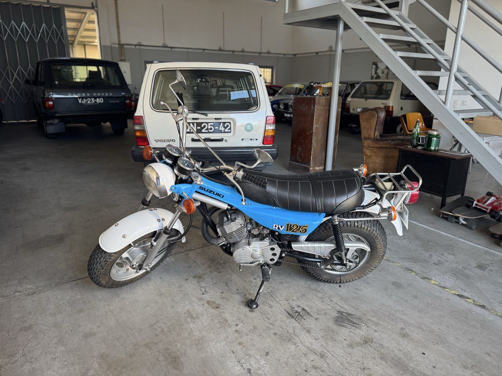 Suzuki RV 125 Restaurada de 1978