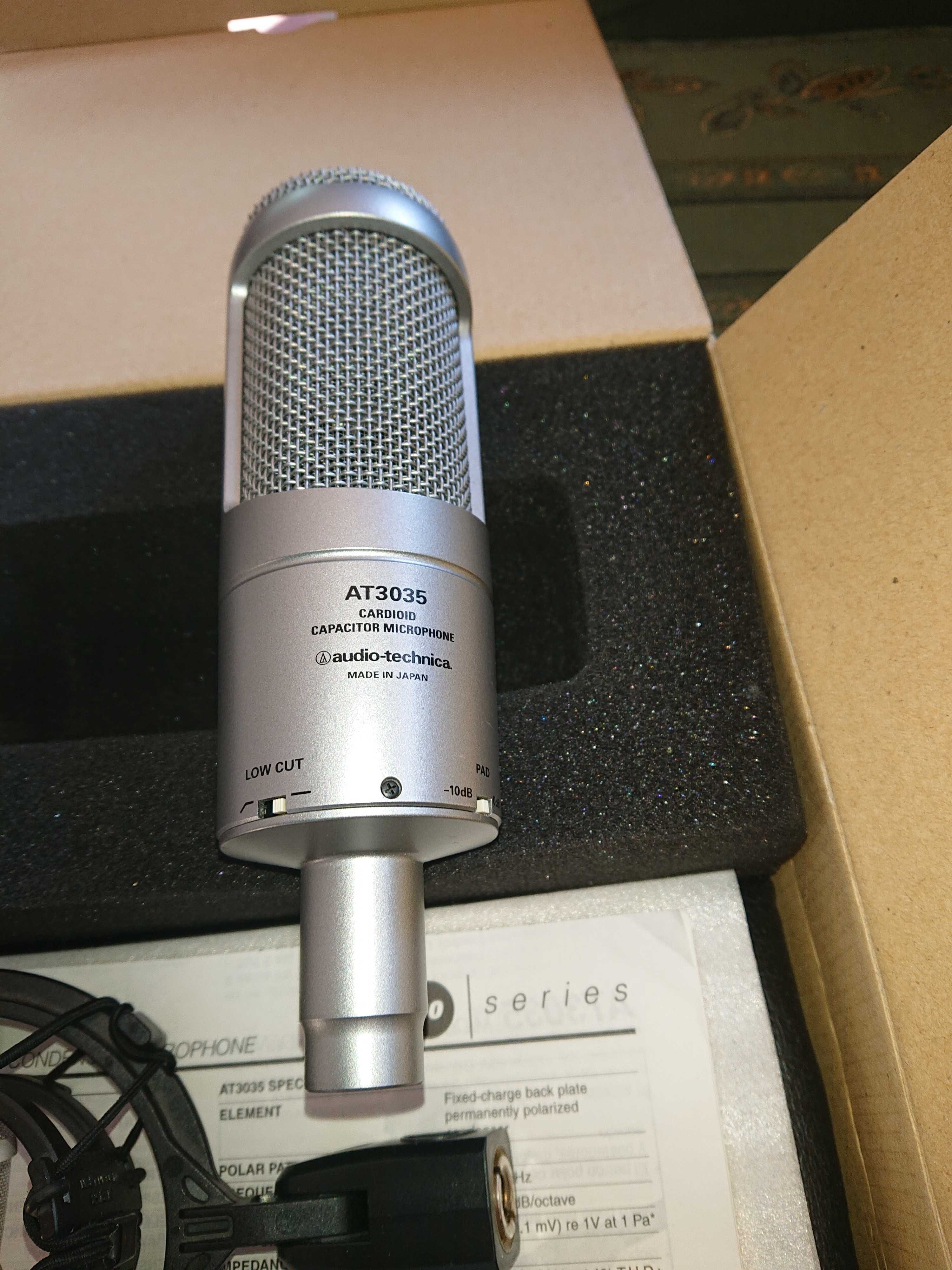 Studio mikrofon Audio Technika AT3035 made in Japan