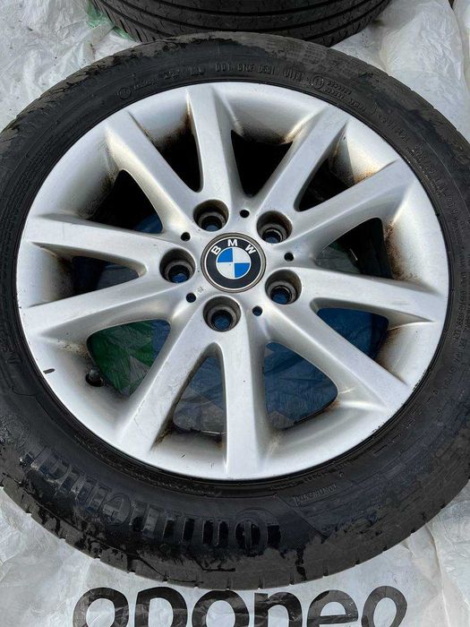 Felgi BMW Styling 136 16" 5x120 + opony Continental – E36 E46 E87 OE