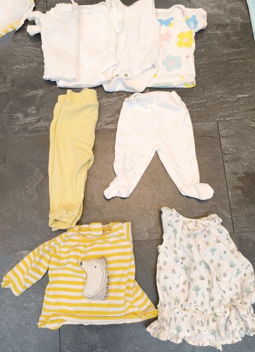 Пакет одягу на дівчинку 0-1 рік/ боді для новонароджених/немовлята