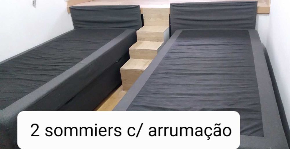 sommier com arrumação